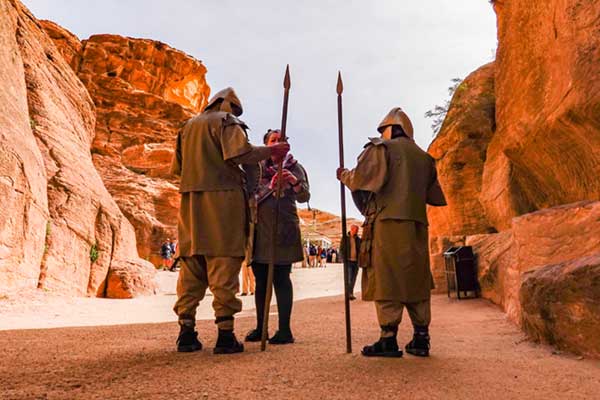 Nabatean Party in Petra