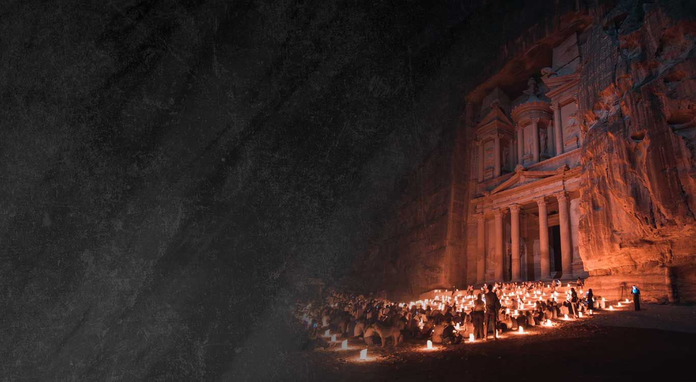 Petra night